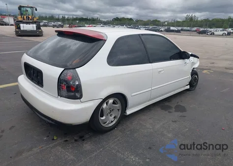 1997 Honda Civic Dx из США, поврежденный, VIN 2HGEJ644XVH121593